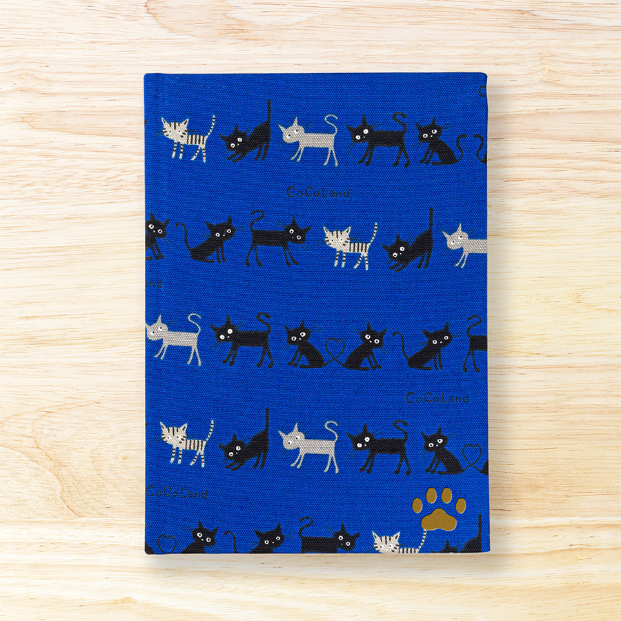 Hertful cats -black cats on blue base